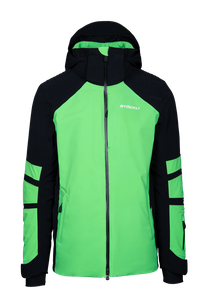 Pánská lyžařská bunda RACE, zelená, černá 2022/23