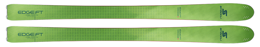 Univerzální lehké freetour lyže STÖCKLI Edge FT se speciální úpravou proti lepivosti sněhu