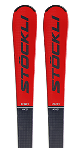 Pánské lyže Axis Pro + Vázání MC12 + Deska MC Freeflex D20, červená, černá, bílá