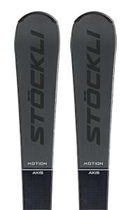 Dámské lyže Axis Motion + Vázání SRT12 + Deska SRT Carbon D20, černá mat, lesk