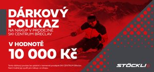 Dárkový poukaz v hodnotě 10 000 Kč