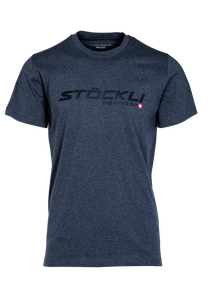 Melanžové tričko – tmavě šedý melanž