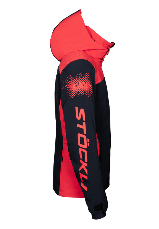 Pánská lyžařská bunda WRT, černá, červená 2022/23
