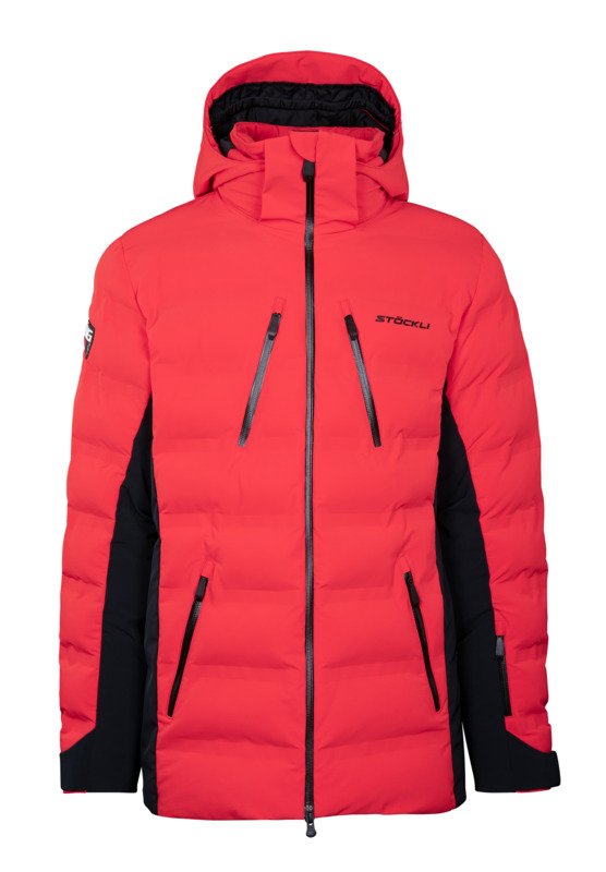 Pánská lyžařská bunda WRT Cross, červená, černá 2022/23