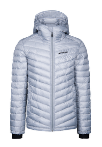 Pánská zateplovací bunda Insulator Hoody, stříbrná