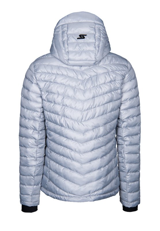 Pánská zateplovací bunda Insulator Hoody, stříbrná 2023/24
