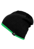 Oboustranná čepice unisex, zelená, černá 2022/23
