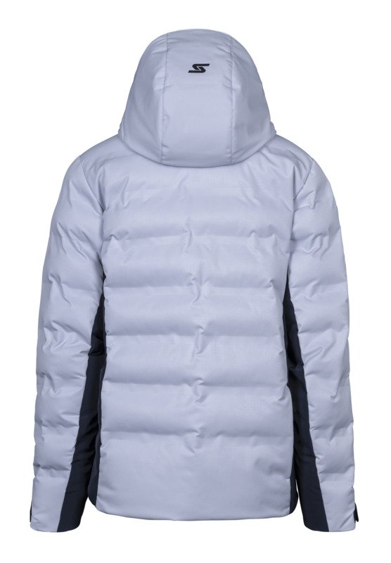 Pánská lyžařská bunda WRT Cross, stříbrná, černá 2023/24