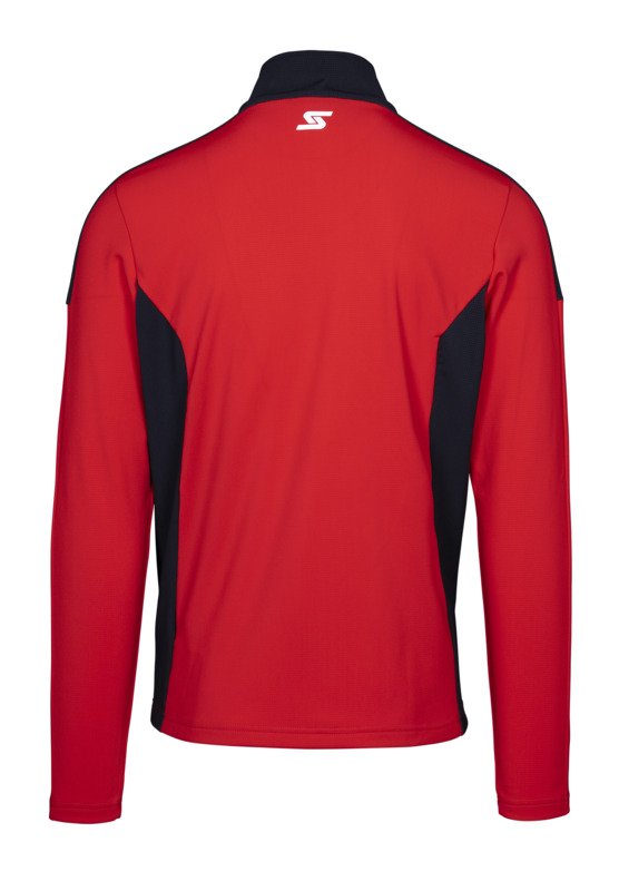 Pánská mikina Technostretch, červená, černá 2023/24