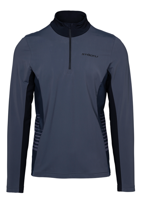 Pánské funkční tričko s dlouhým rukávem, antracitová, černá 2024/25