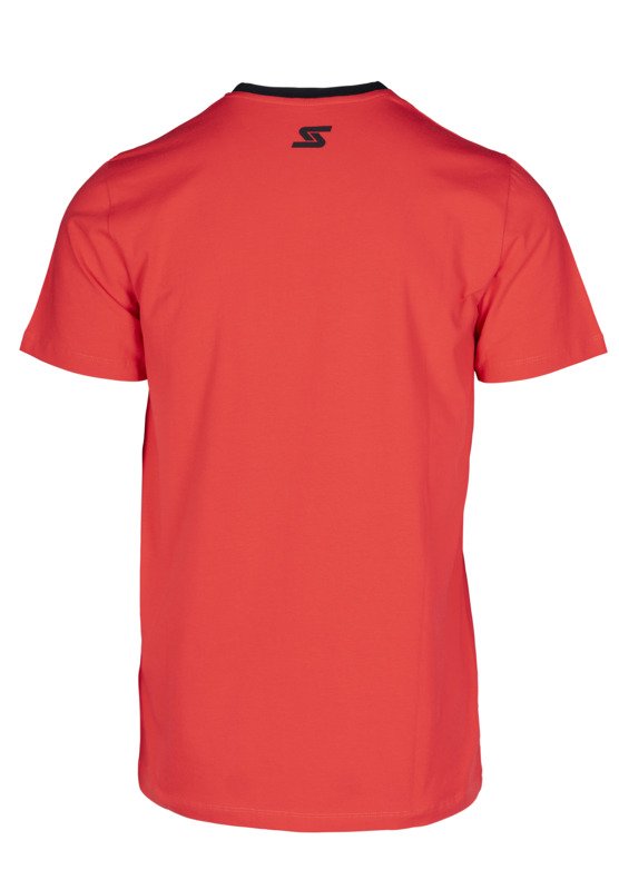 Pánské tričko s kapsou, červená 2023/24