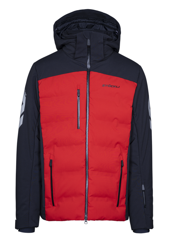 Pánská lyžařská bunda WRT Cross PRO, červená, černá 2025/26