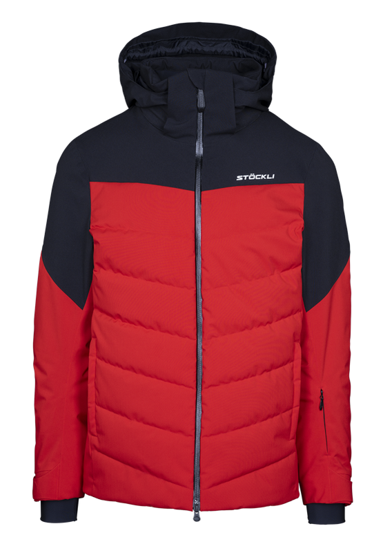 Pánská lyžařská bunda RACE, červená, černá 2024/25