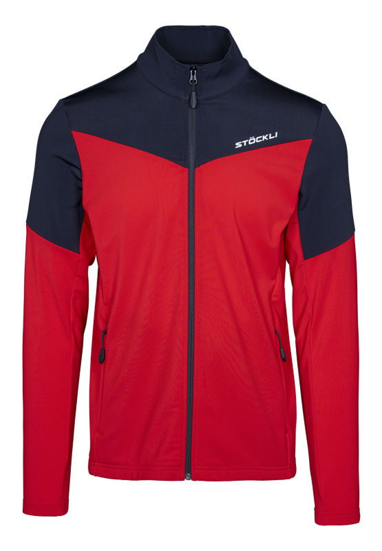 Pánská mikina Technostretch, červená, černá 2024/25