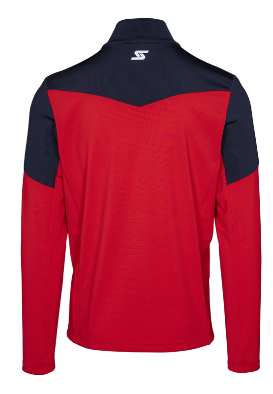 Pánská mikina Technostretch, červená, černá 2024/25