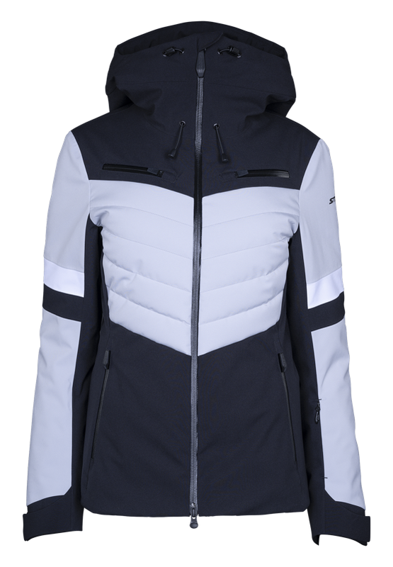 Dámská lyžařská bunda PERFORMANCE, stříbrná, černá 2024/26