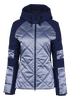 Dámská lyžařská bunda STYLE, stříbrná, námořnická modř 2024/25