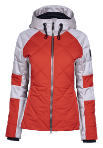 Dámská lyžařská bunda STYLE, oranžová, lasturová 2024/25