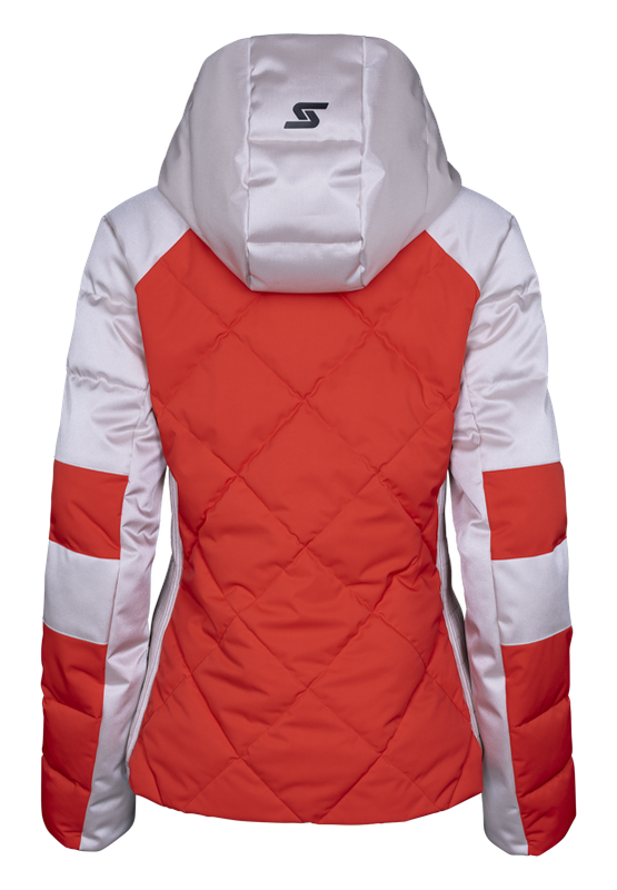 Dámská lyžařská bunda STYLE, oranžová, lasturová 2024/25