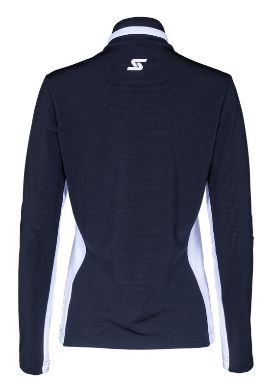 Dámská mikina Technostretch, černá, bílá 2024/25