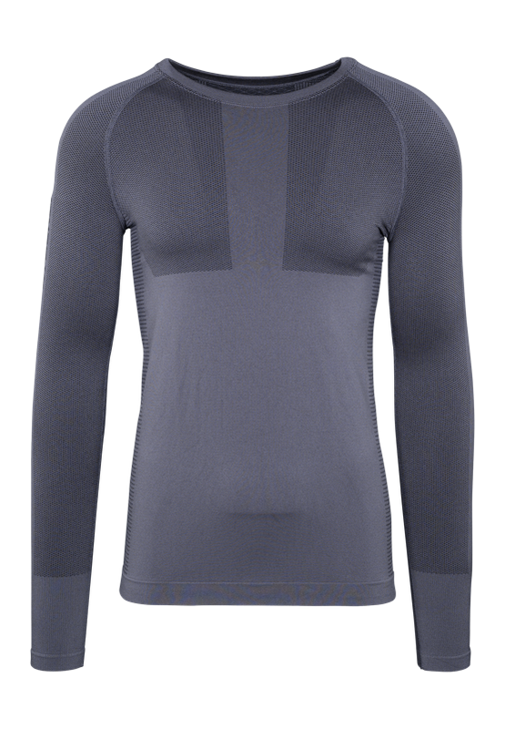 Pánské tričko s dlouhým rukávem MONTERO, antracit 2025/26