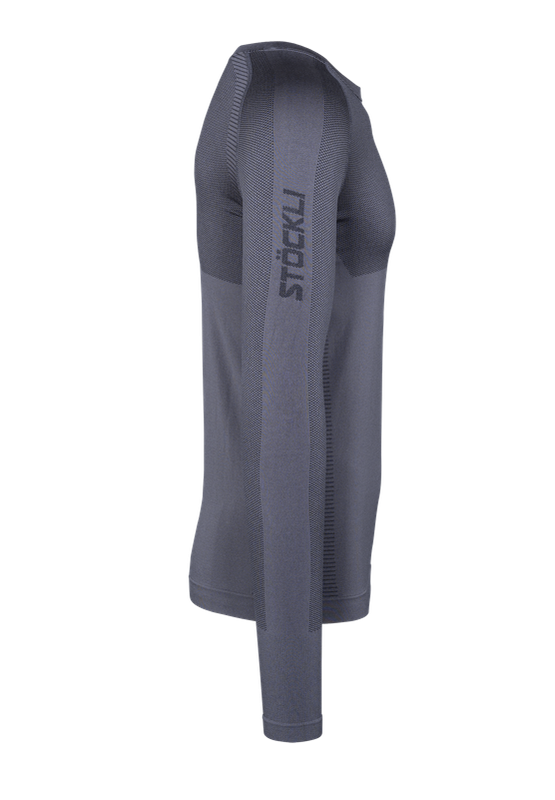 Pánské tričko s dlouhým rukávem MONTERO, antracit 2025/26