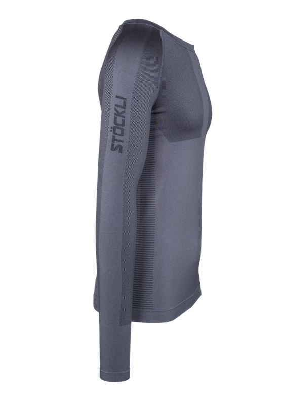 Pánské tričko s dlouhým rukávem MONTERO, antracit 2025/26