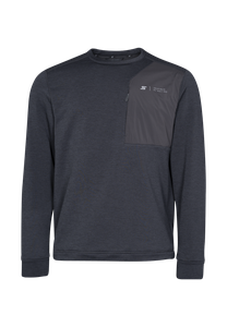 Pánský svetr Stöckli Crewneck melange – černá 2026/27