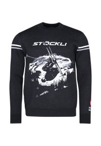 Pánský svetr Stöckli Retro – černá 2026/27