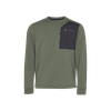 Pánský svetr Stöckli Crewneck melange – mechově zelená 2026/27