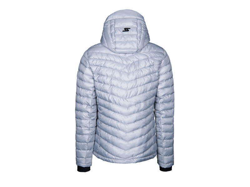 Pánská zateplovací bunda Insulator Hoody, stříbrná 2023/24