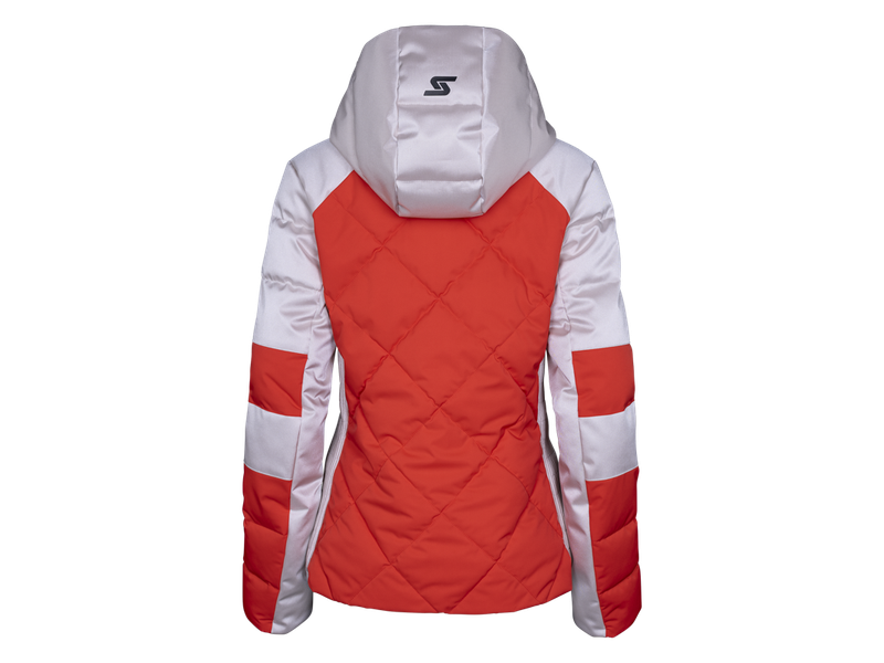 Dámská lyžařská bunda STYLE, oranžová, lasturová 2024/25