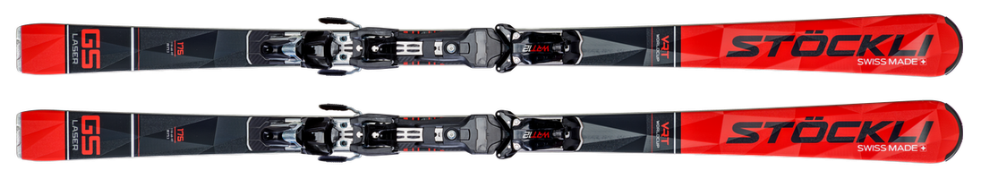 Laser GS + Vázání WRT 12 FF + Deska WRT D20, černá