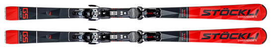 Laser GS + Vázání WRT 12 FF + Deska WRT D20, černá
