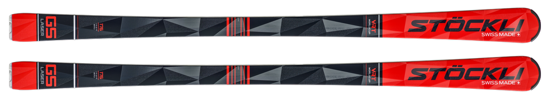 Laser GS + Vázání SRT12 + Deska SRT Speed D20, červená, černá, bílá