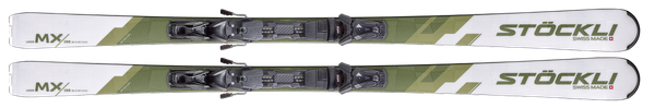 Lyže Stöckli Laser MX + vázání MC11 + deska MC D20 – černá matná/lesklá 2026/27