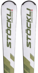 Lyže Stöckli Laser MX + vázání MC12 + deska MC Fullflex D20 – černá matná/lesklá 2026/27