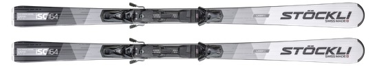 Lyže Stöckli Laser SC + vázání SRT12 + deska SRT Carbon D20 – černá matná/lesklá 2026/27