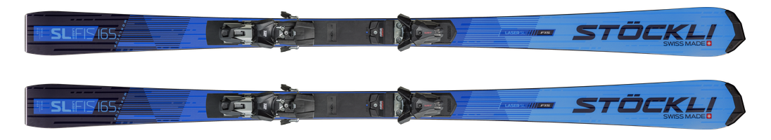 Lyže Stöckli Laser SL FIS + vázání WRT 12 GW + deska SALO-98-SL – černá 2026/27