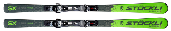 Laser SX + Vázání WRT 12 FF + Deska WRT D20, černá