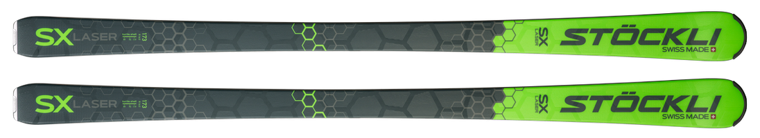 Laser SX + Vázání WRT 12 FF + Deska WRT D20, černá