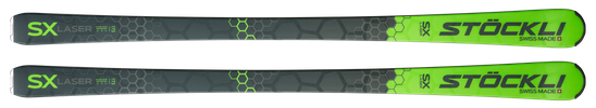 Laser SX + Vázání WRT 12 FF + Deska WRT D20, černá