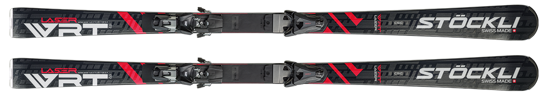 Lyže Stöckli Laser WRT + vázání SRT12 + deska SRT Carbon D20 – černá 2025/26