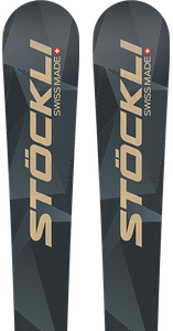 Lyže Stöckli Laser WRT PRO MO EDT + vázání SRT12 + deska SRT Carbon D20 – černá matná/lesklá 2026/27