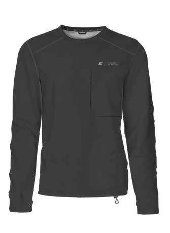 Pánský svetr Stöckli Crewneck melange – černá 2026/27