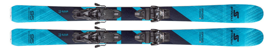 Stormrider 95 + Brzda Brake SA C100 + Vázání DXM13, černá, lesk 2021/22