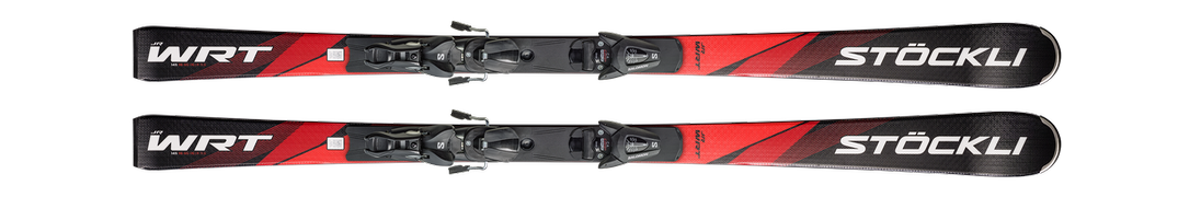 Dětské lyže Stöckli WRT JR Junior Racing Plate + vázání NL7 GW (217-266mm boot length) + deska – černá 2026/27
