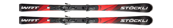 Dětské lyže Stöckli WRT JR Junior Racing Plate + vázání NL7 GW (217-266mm boot length) + deska – černá 2026/27