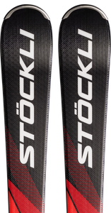 Dětské lyže Stöckli WRT JR Line Trak + vázání SALO L6 J70 black + deska (LT-S) 2026/27