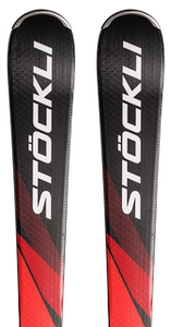 Dětské lyže Stöckli WRT JR Junior Racing Plate + vázání NL7 GW (217-266mm boot length) + deska – černá 2026/27